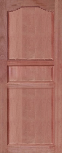[12053C5201013A328002000] ประตูกวางแดง 3 ฟักโค้ง ขอบ 5 32x800x2000