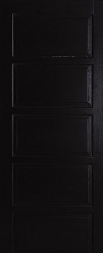 [123A15520136SD329002000] ประตูเรดวู้ด 5 ฟักตรง โมเดิร์น ขอบ 5 สีเวงเก้ 32x900x2000