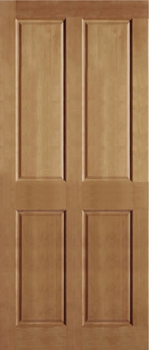 [123A125201013A328002000] ประตูเรดวู้ด 4 ฟักตรง ขอบ 5 32x800x2000